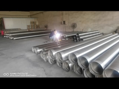 spawać końce pierścieni ekranu studni wodnej