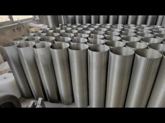 Filtr siatkowy z drutu klinowego