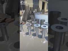 SS304 Włókno płytkowe, bęben bezpłatny