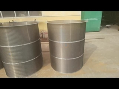 Filtr ekranu klinowego w kształcie Johnson Vee