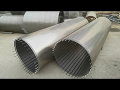 SS304 Filtr bębnowy z obrotowym ekranem z drutem kołowym do oczyszczania ścieków