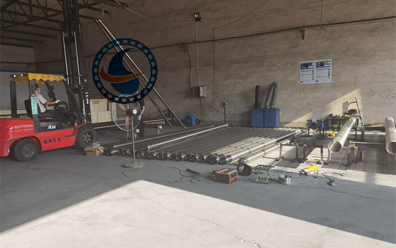 12-3/4 cali 304L Włókno ze stali nierdzewnej Owinięty ekran do kontroli piasku