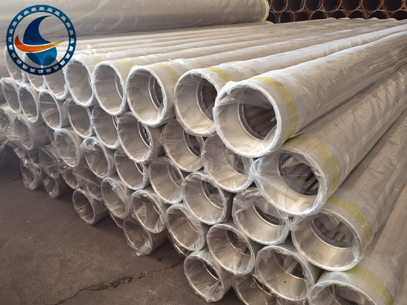 12-3/4 cali 304L Włókno ze stali nierdzewnej Owinięty ekran do kontroli piasku