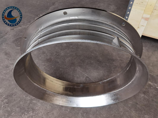 Ekran z siatki drucianej 523 mm ze stali nierdzewnej 304 do wirówek z wiórów metalowych