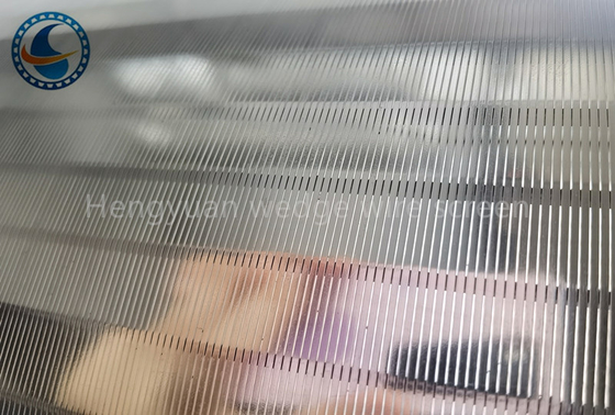 Niezatykający się ekran z drutu klinowego ze stali nierdzewnej 304 do obracania filtrów drobnej siatki