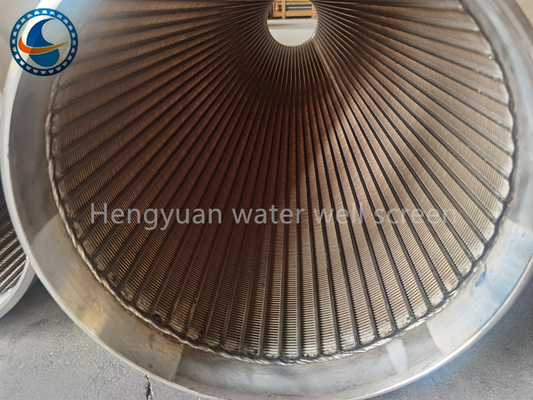 Stal nierdzewna 304l Johnson Water Well Screens 1.0mm Slot 12-3/4 