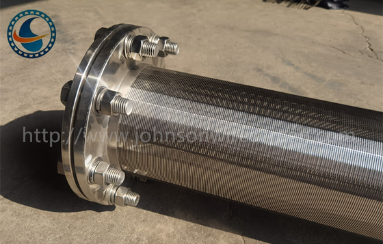 Dn 100 Wedge Wire Screen Pipe ze stali nierdzewnej 304 do filtracji