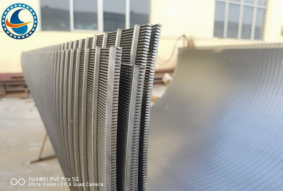 Oem ze stali nierdzewnej 304 klinowa płyta sitowa 0,5 mm otwór szczelinowy