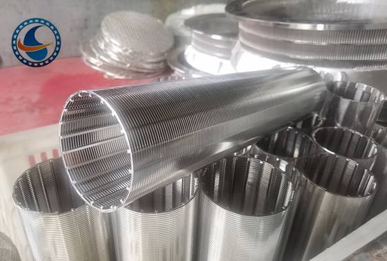 SS304 OD60MM Czysta okrągła ścianka z drutu kołowego dla urządzeń filtracyjnych mechanicznych
