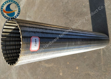 0,2 mm szczelinowe sita Johnson Wedge Wire Odporne chemicznie / termicznie