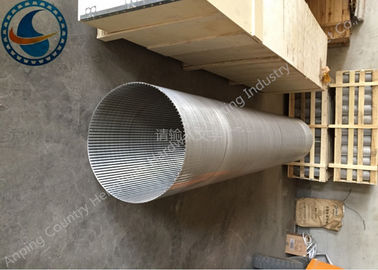 SS 304 Wedge Wire Mesh Niezatykające się możliwości Wysoka odporność na odbicia
