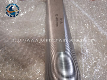 Ekran z czystego okrągłego drutu klinowego o średnicy 50 Mm 0,4 mm Szczelina niezatykająca się