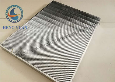 Panel siatki drucianej Vee Wedge, ekran sitowy ze stali nierdzewnej 0,7 mm Rozmiar szczeliny