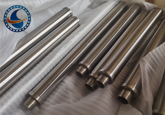 SS304 Profil w kształcie winy Wire Wedge Wire Screen Filter Pipe