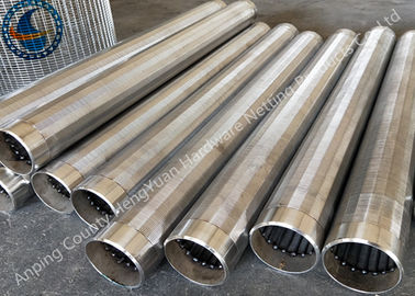 Stal nierdzewna Johnson Water Well Screen Tube / Johnson V Wire Screen