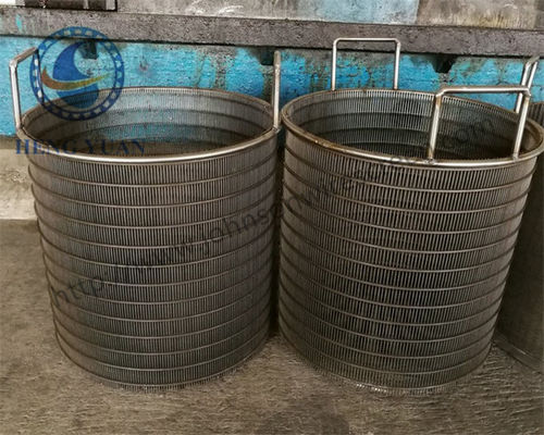 Kosz na cylinder z drutu klasy 304, obrotowy bęben do uzdatniania wody
