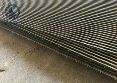 Profesjonalna płyta z siatki drucianej V / Johnson Screen Mesh 3 * 4,6 mm pręt nośny