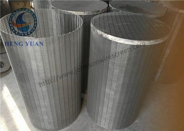 304 SS Johnson Wedge Wire Screen Studnie wód gruntowych w kształcie litery V do filtra bębnowego