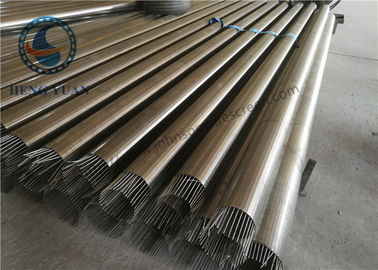 Wysoka wytrzymałość 6-metrowy ekran Johnson Vee Wire klasy 205/304/304L/316L
