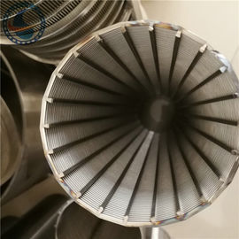 Drut w kształcie litery V 0,75 mm szczelina Johnson Screen Pipe do przesiewania