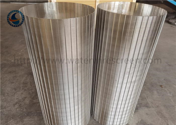 Ss 304 316l 321 Johnson Vee Wire Screen do wewnętrznego sprzętu filtrującego