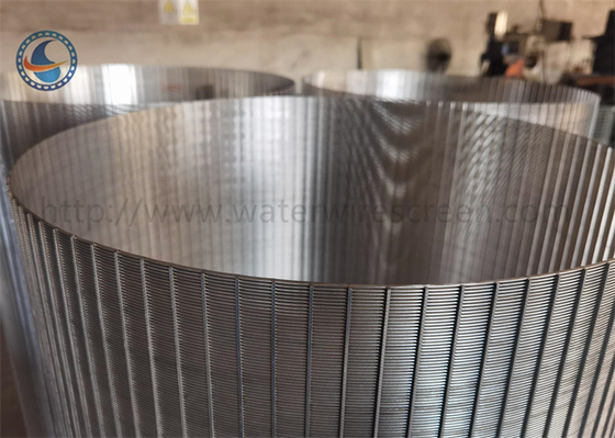 Cylinder sitowy Johnson Vee ze stali nierdzewnej 321 do sitka